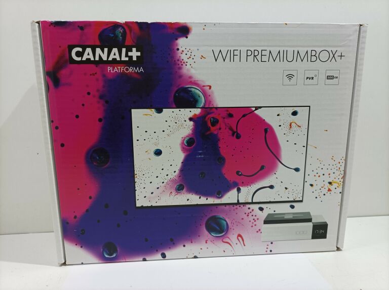 DEKODER WIFI PREMIUM BOX+ @ KOMPLET