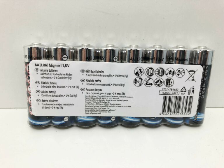 BATERIE ALKAICZNE SWITCH ON AA LR6 8 SZT