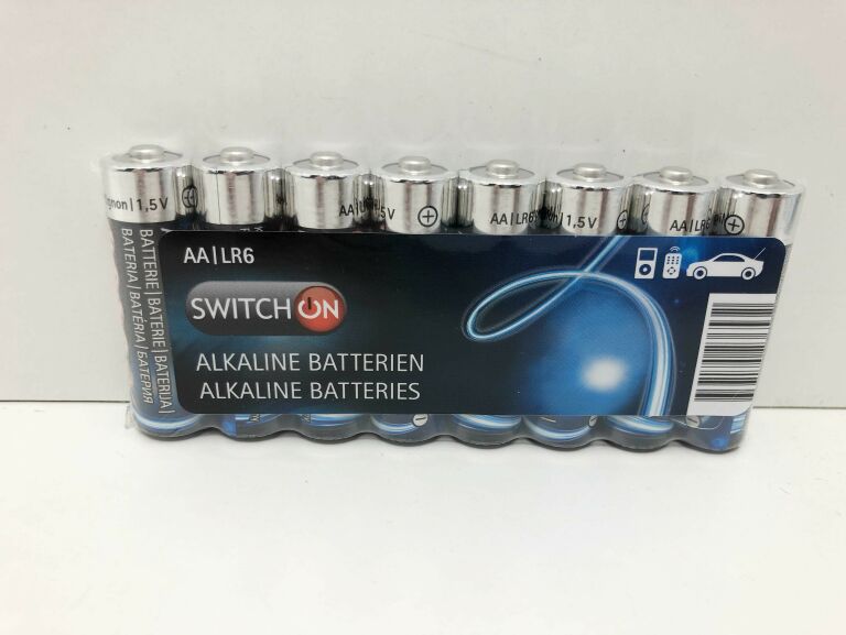 BATERIE ALKAICZNE SWITCH ON AA LR6 8 SZT