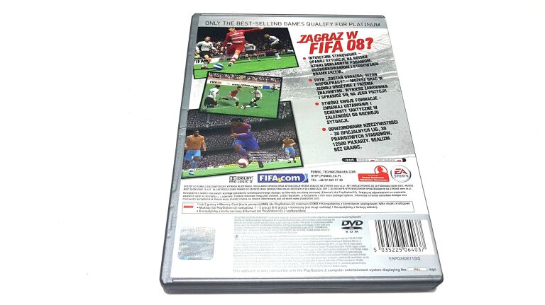 GRA PS2 FIFA 08