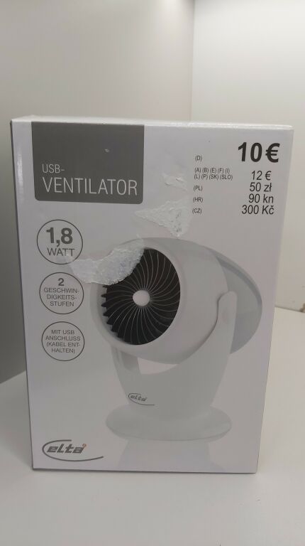 WENTYLATOR USB ELTA - 1,8W