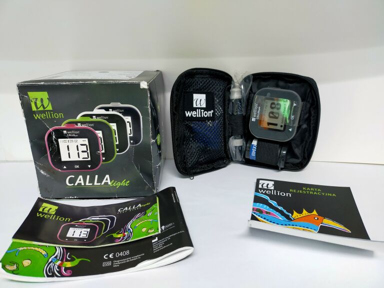 GLUKOMETR WELLION CALLA LIGHT KOMPLET