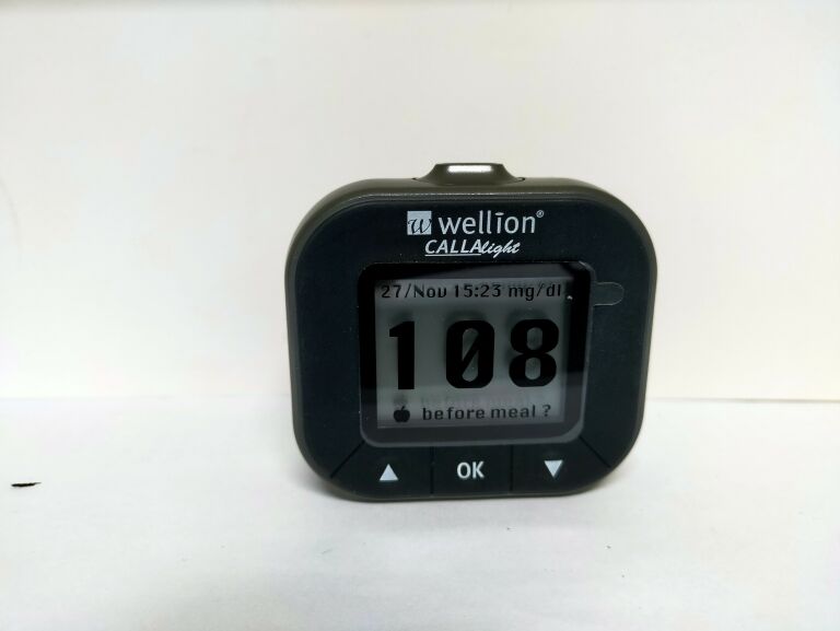 GLUKOMETR WELLION CALLA LIGHT KOMPLET