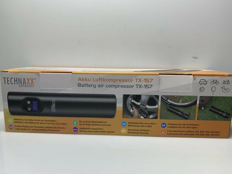 TECHNAXX AKUMULATOROWA SPRĘŻARKA POWIETRZA TX-157