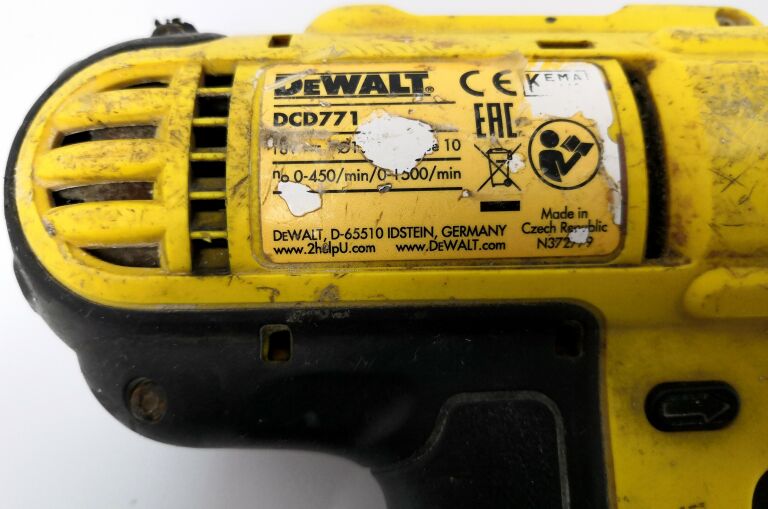 WKRĘTARKA DEWALT DCD771