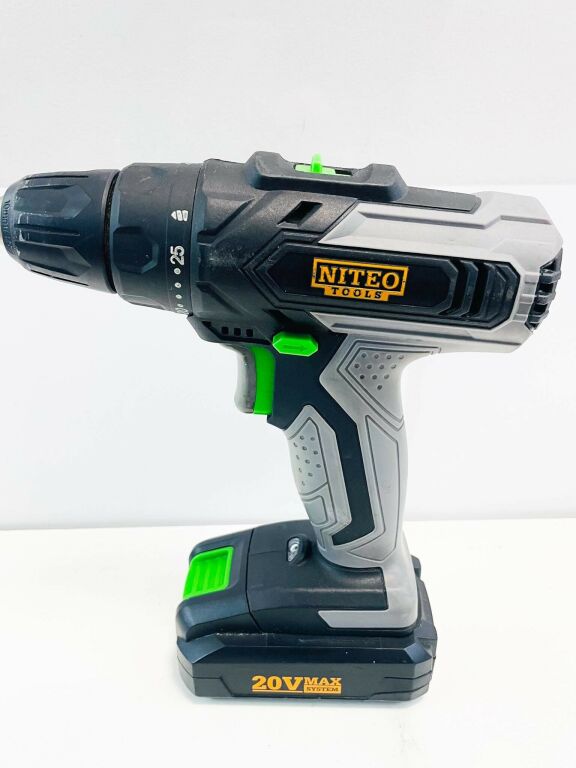 AKU WKRĘTARKA NITEO TOOLS 20V MAX ŁADOWAKA