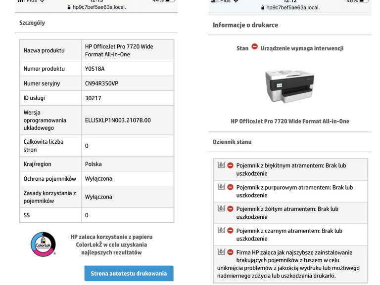 drukarka-hp-officejet-pro-7720-nie-drukuje-technologia-druku-atramentowa-kolor