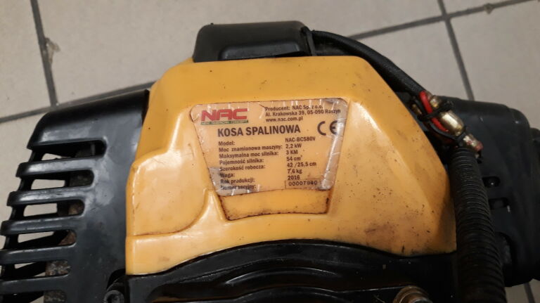 KOSA SPALINOWA NAC 3,2KM BC580V