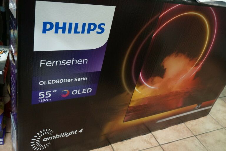 TV PHILIPS 55OLED856 AMBILIGHT Z GWARAN