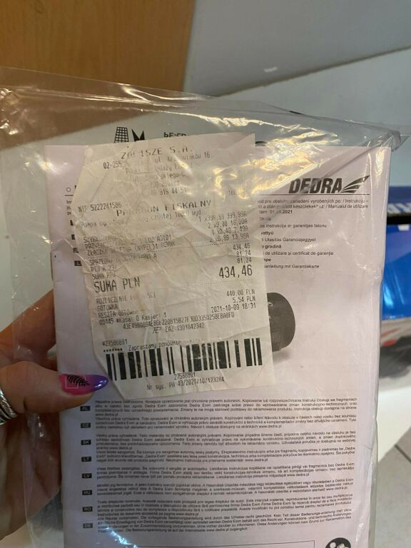 POMPA OGRODOWA DEDRA DED 8866 1000W GW: 09/10/21