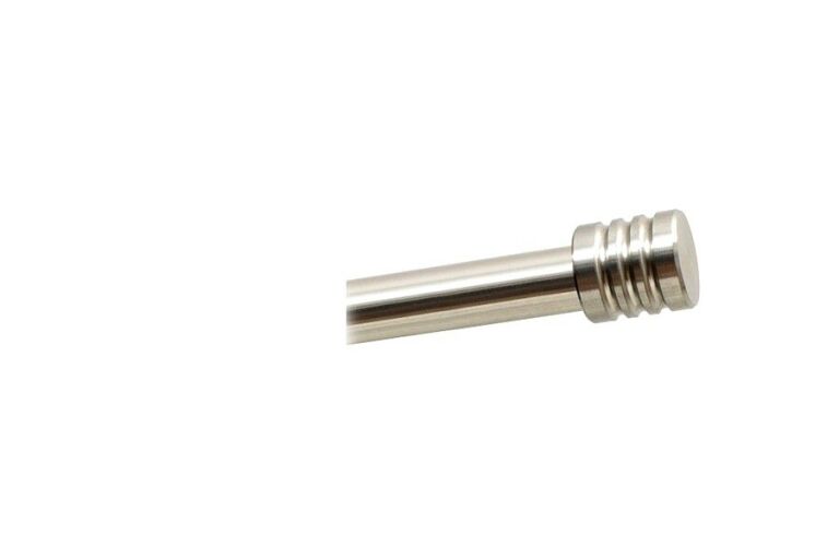 KOŃCÓWKA KARNISZA 3 FREZY 16 MM 2 SZT. STAL