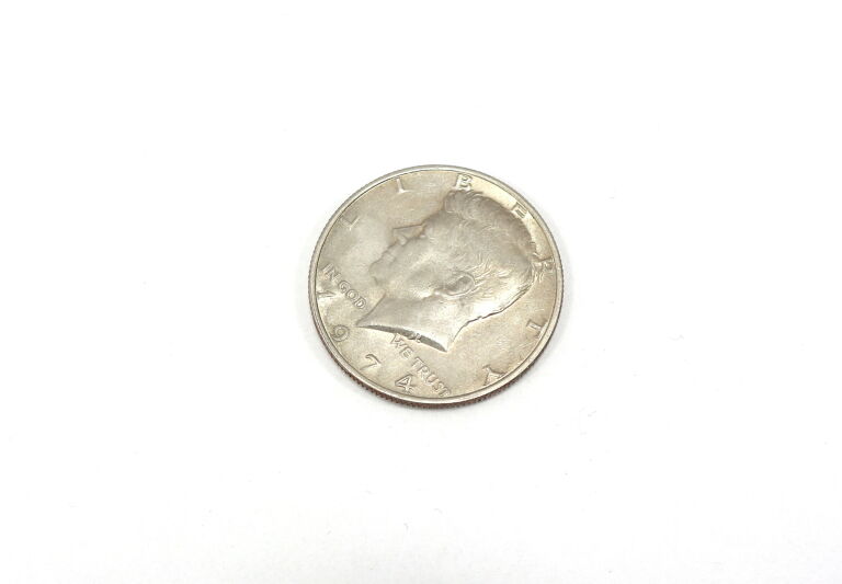 MONETA HALF DOLLAR USA 1974 ROK