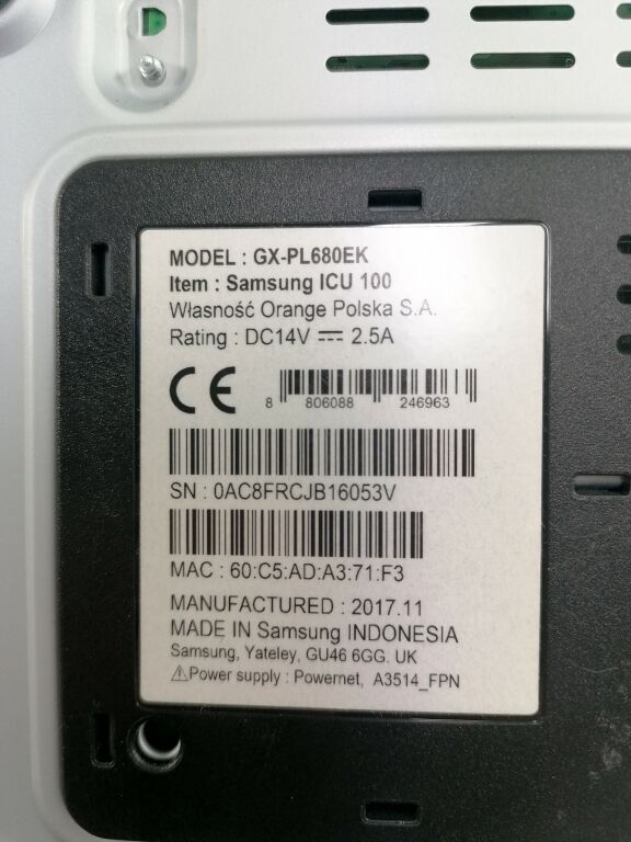 DEKODER SAMSUNG ICU 100 BEZ PILOTA