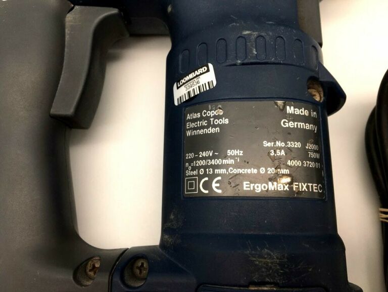 WIERTARKA AEG ERGOMAX FIXTEC J2000