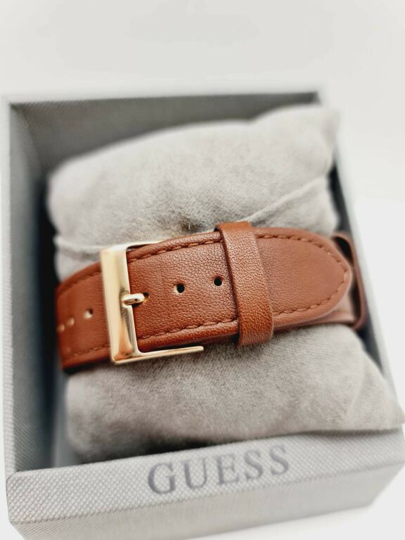 ZEGAREK MĘSKI GUESS W1186G3 ZŁOTO BRĄZOWY