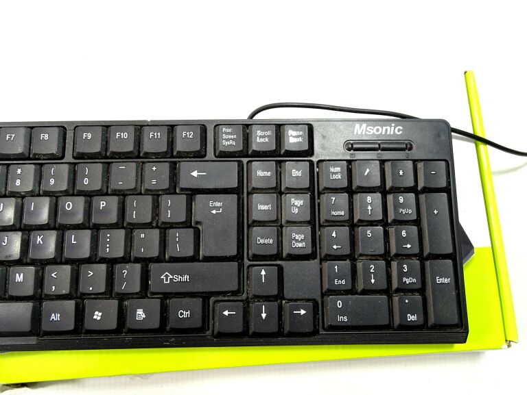 KLAWIATURA USB MSONIC + INNE PUDEŁKO