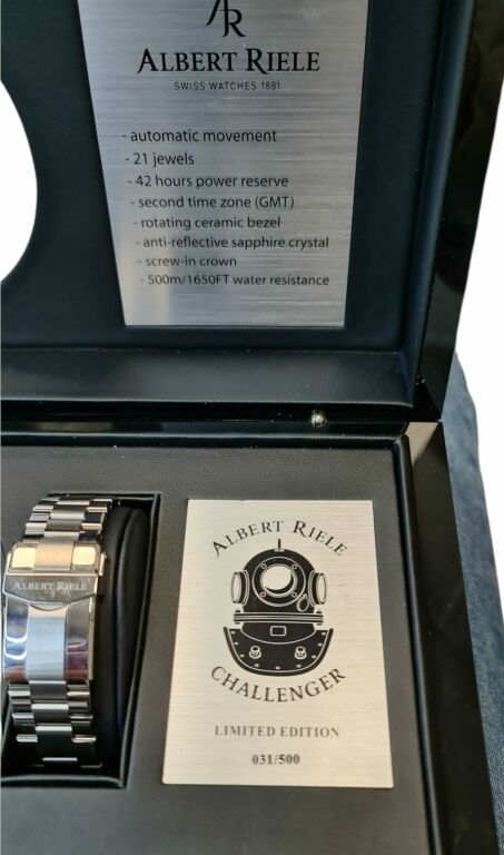 ALBERT RIELE CHALLENGER GMT LIMITED EDITION031/50
