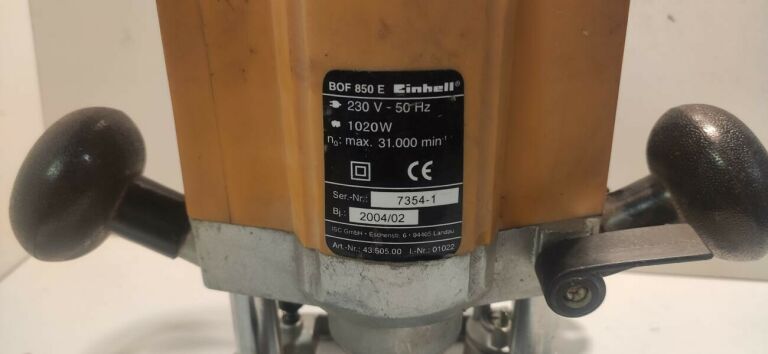 FREZARKA EINHELL BOF 850E 1020W