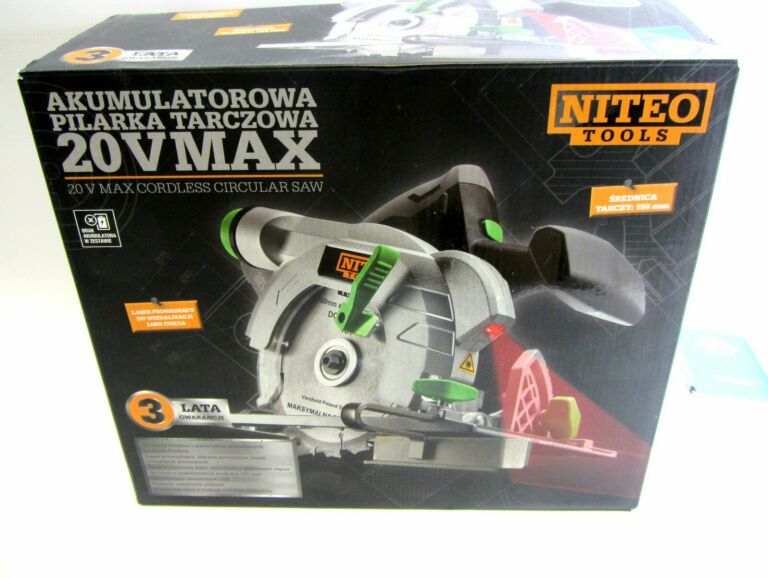 AKUMULATOROWA PILARKA TARCZOWA NITEO TOOLS 20V