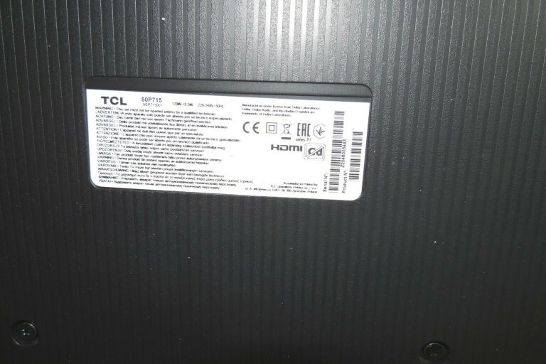 TELEWIZOR LED TCL 50P715 4K UHD 50"
