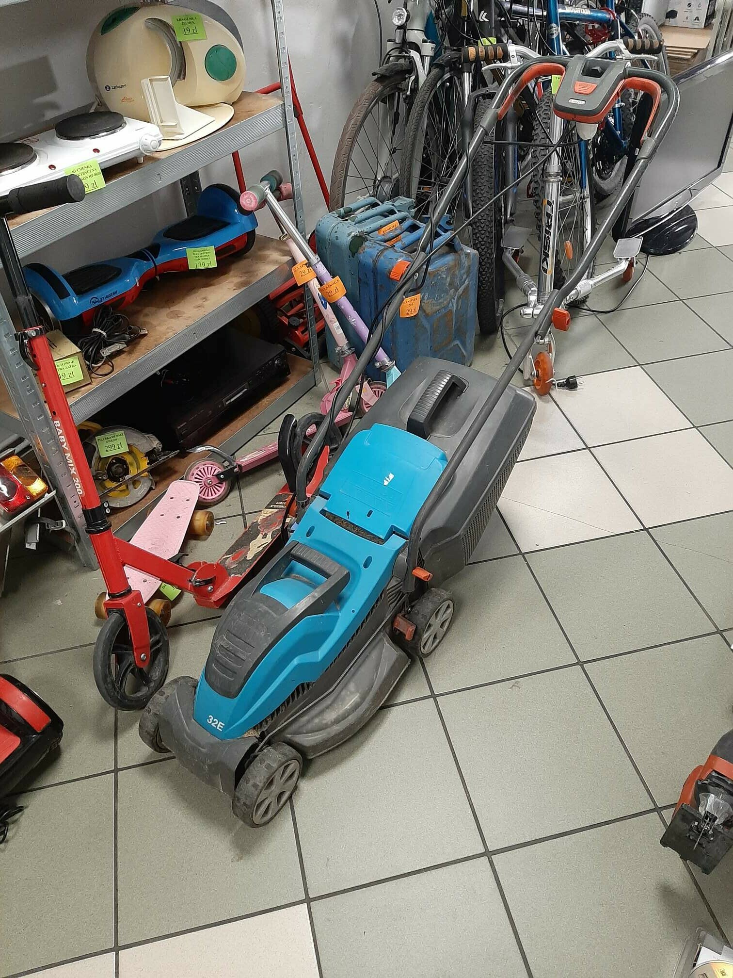 kosiarka-elektryczna-gardena-32e-stan-uzywany