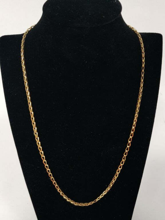 ELEGANCKI ZŁOTY ŁAŃCUSZEK PR. 585 8.41G!! ZOBACZ!