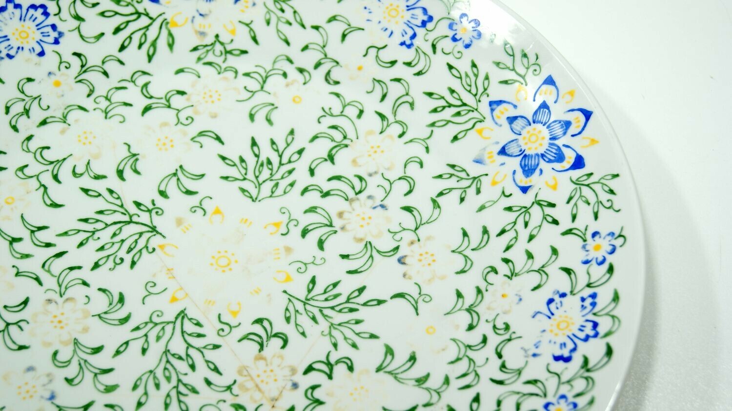 recznie-malowany-talerz-cepelia-opole-chodziez-stan-do-renowacji