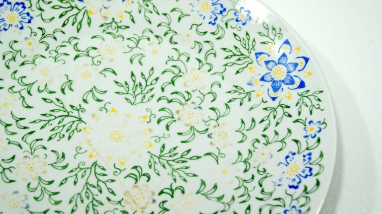 recznie-malowany-talerz-cepelia-opole-chodziez-stan-do-renowacji