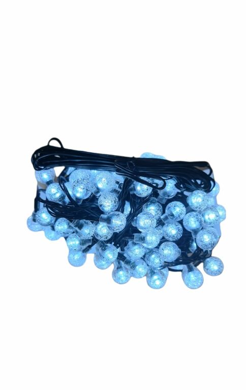 LAMPKI CHOINKOWE KULKI 100 LED NA ZEWNĄTRZ I WEWN