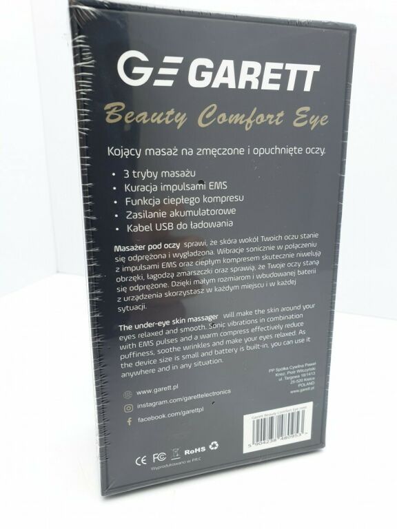 MASAŻER POD OCZY GARETT SONIC EYE