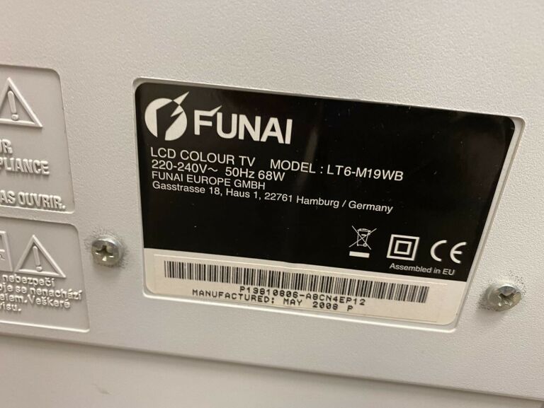 TELEWIZOR 19" FUNAI LT6-M19WB