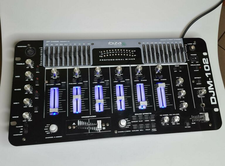 MIKSER IBIZA DJM-102 MUZYCZNY SOUND PROMOCJA