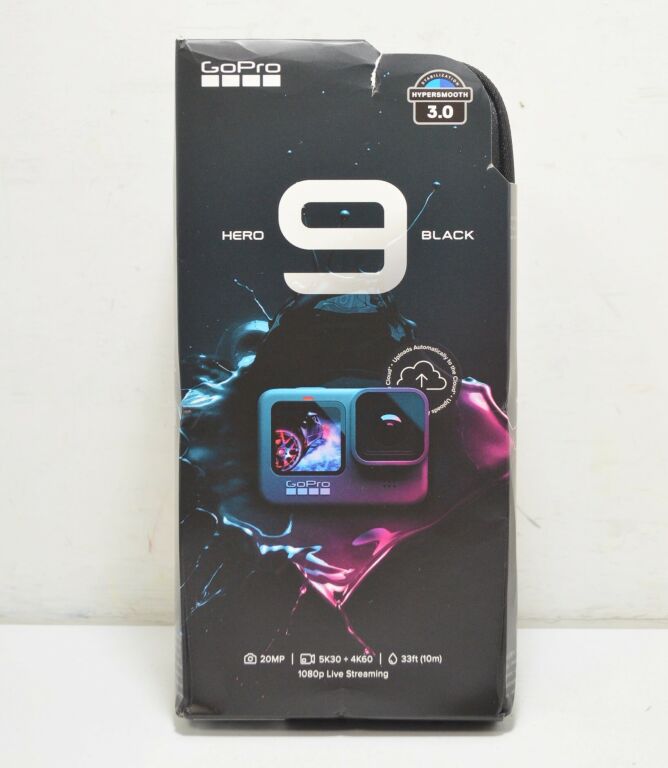 KAMERA SPORTOWA GOPRO HERO 9 5K BLACK