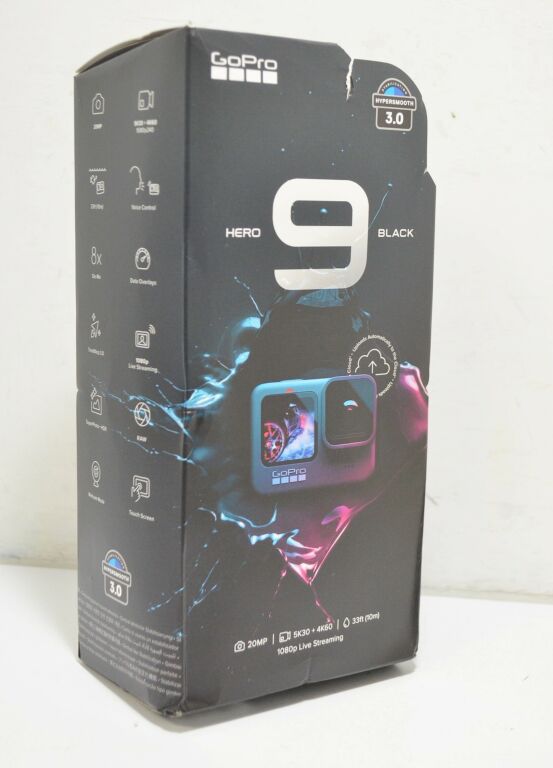 KAMERA SPORTOWA GOPRO HERO 9 5K BLACK