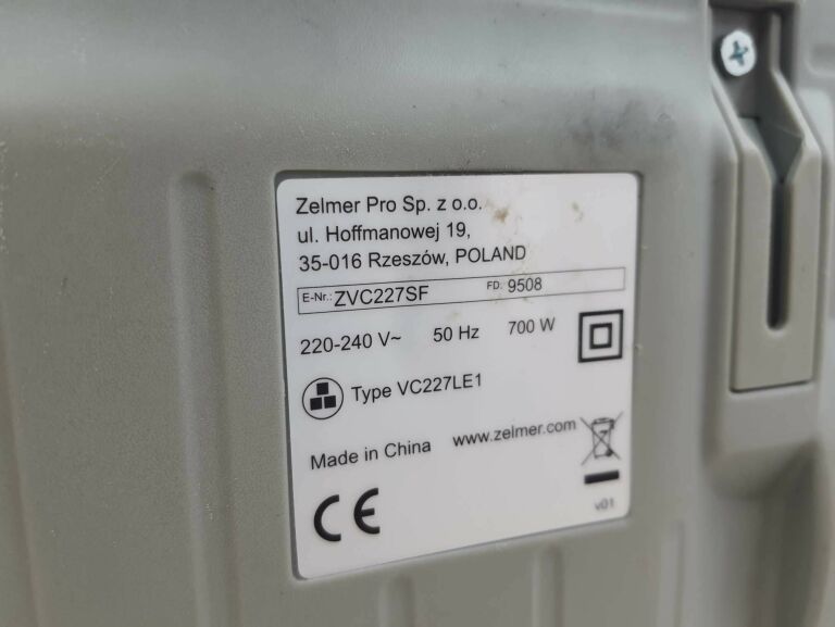 ODKURZACZ ZELMER ACTIVE GO ZVC227SF
