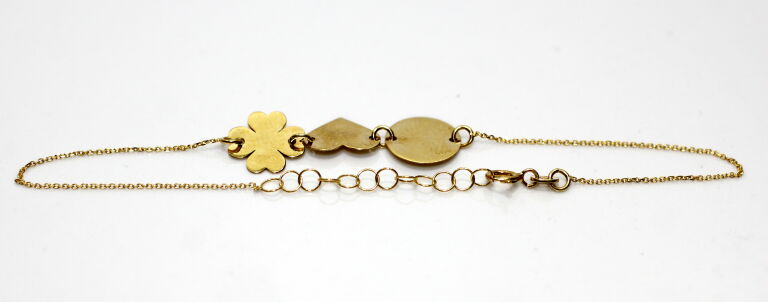 zlota-celebrytka-bransoletka-333-kolo-serce-kwiat-stan-11323-1