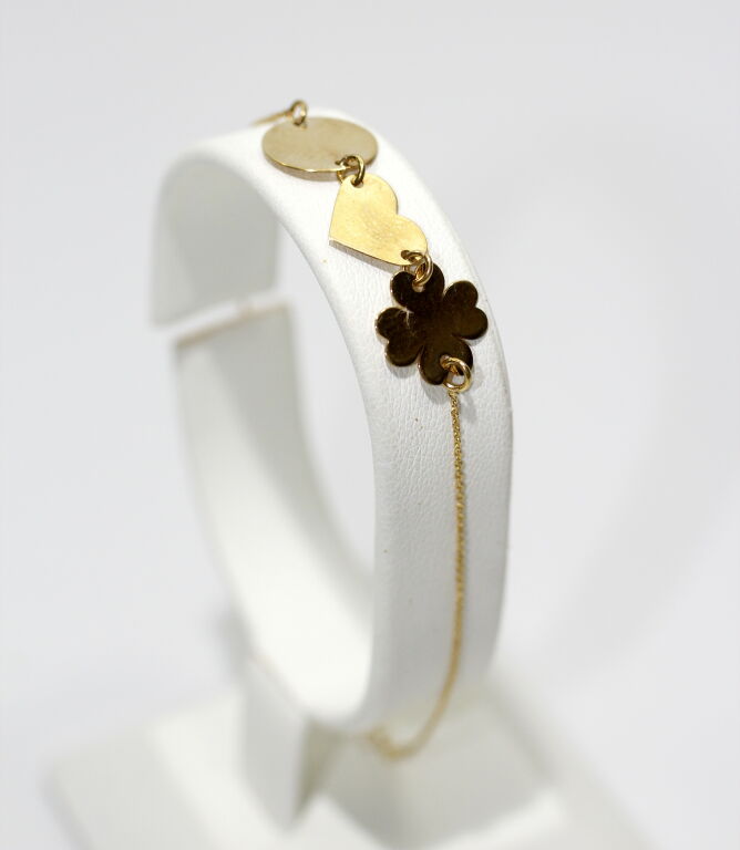 zlota-celebrytka-bransoletka-333-kolo-serce-kwiat-rodzaj-2205-16