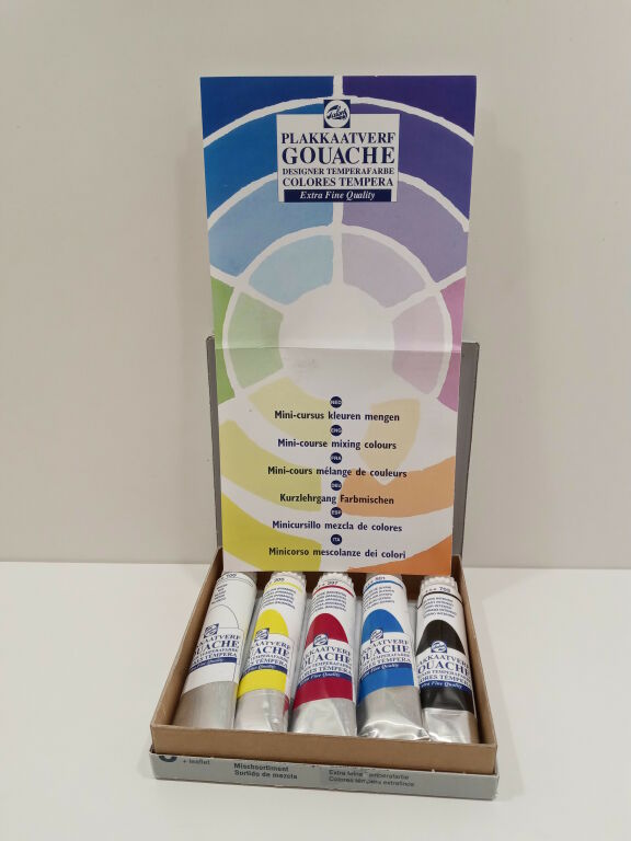 FARBY GWASZE GOUACHE - ROYAL TALENS - 5 SZT