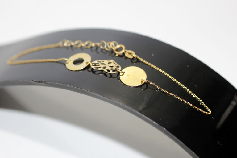 nowa-zlota-celebrytka-333-098gr-kolo-serce-obrecz-kolor-dominujacy-zloty