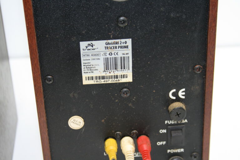 GŁOŚNIKI KOMPUTEROWE TRACER 2+0 PRIME TRG-497