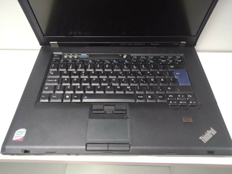 LENOVO THINKPAD T500 CORE 2 DUO P8600 4GB 160HDD