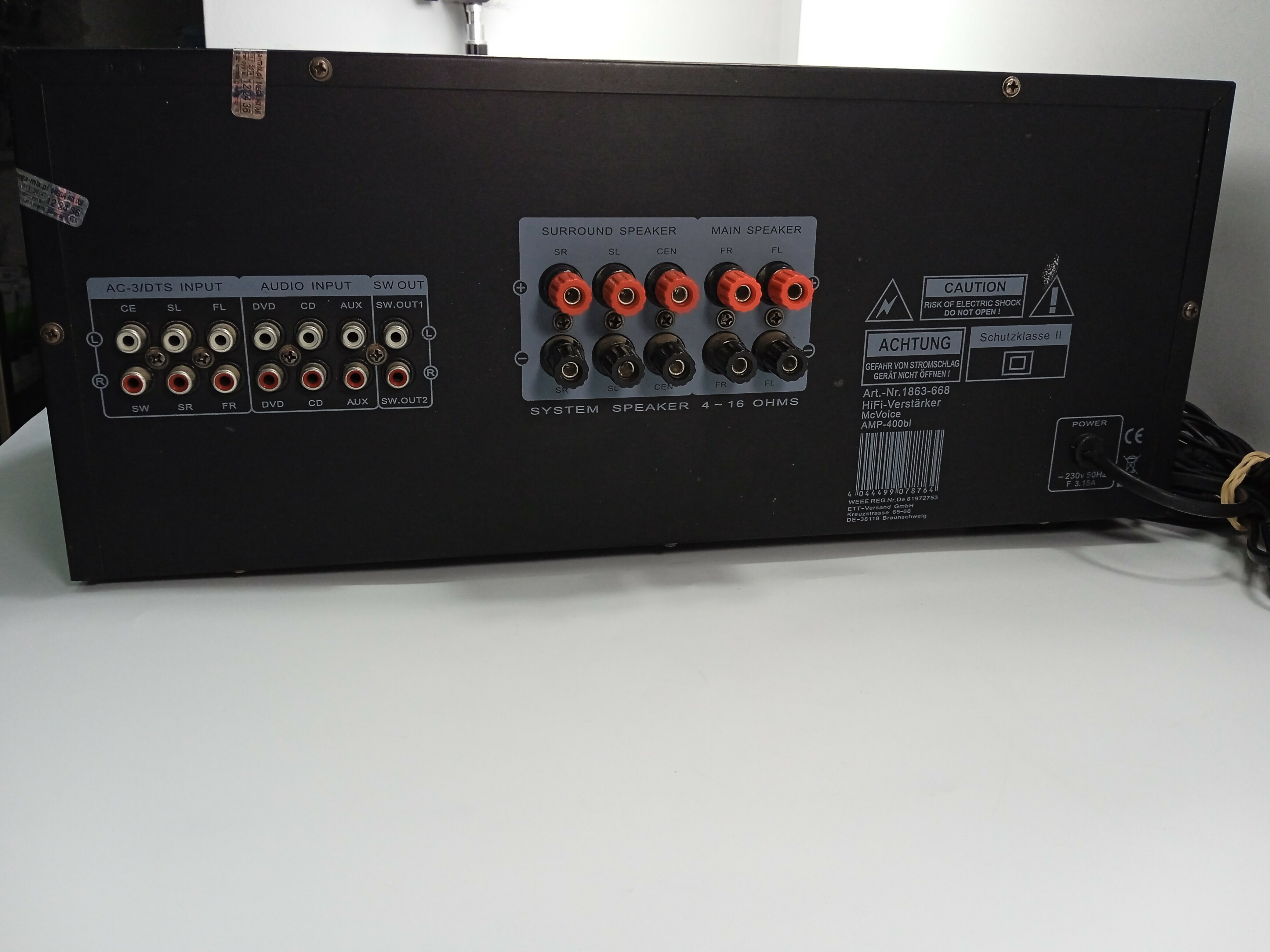 wzmacniacz-mc-voice-amp-400-bl51-ean-gtin-0054875128475