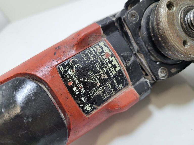 AKUMULATOROWA SZLIFIERKA KĄTOWA HILTI AG 125-A22