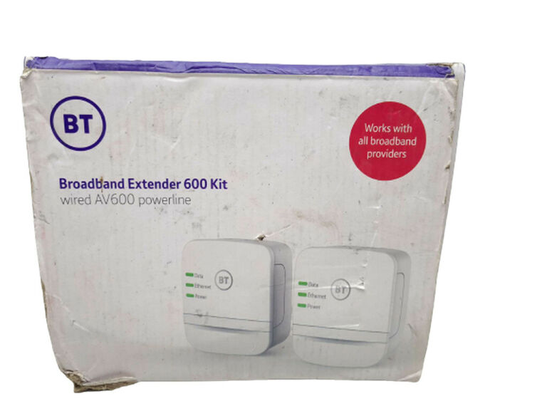 BT BROADBAND EXTENDER 600 KIT, POWERLINE ADAPTER