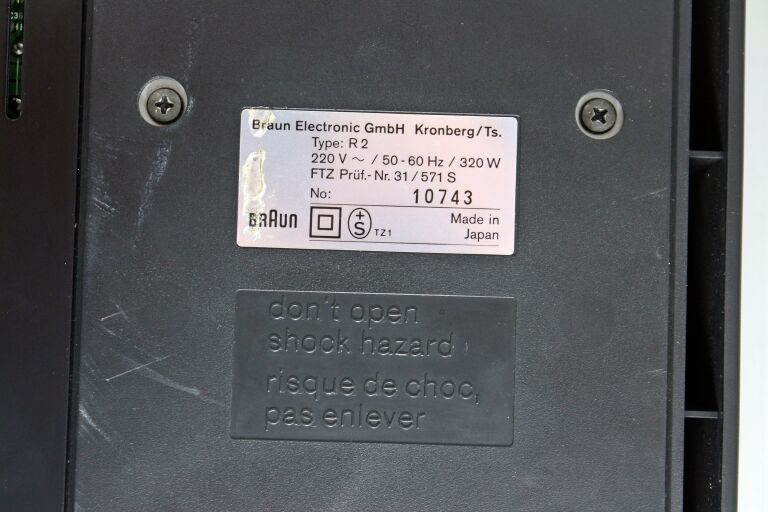 AMPLITUNER BRAUN R2