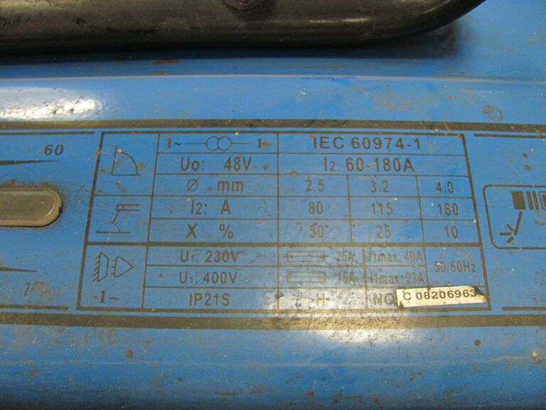 SPAWARKA FRAME IEC 60974-1 180A