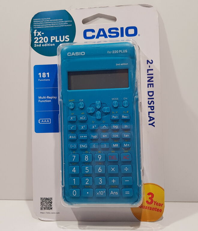 KALKULATOR NAUKOWY CASIO FX-220 PLUS 2 GEN