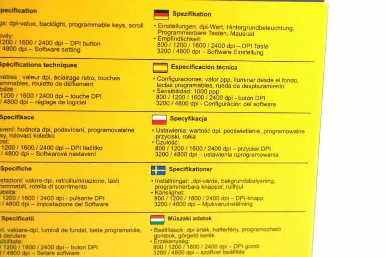 MYSZKA KOMPUTEROWA GAMINGOWA DELOCK 12531 PRZEWODOWA CZARNA