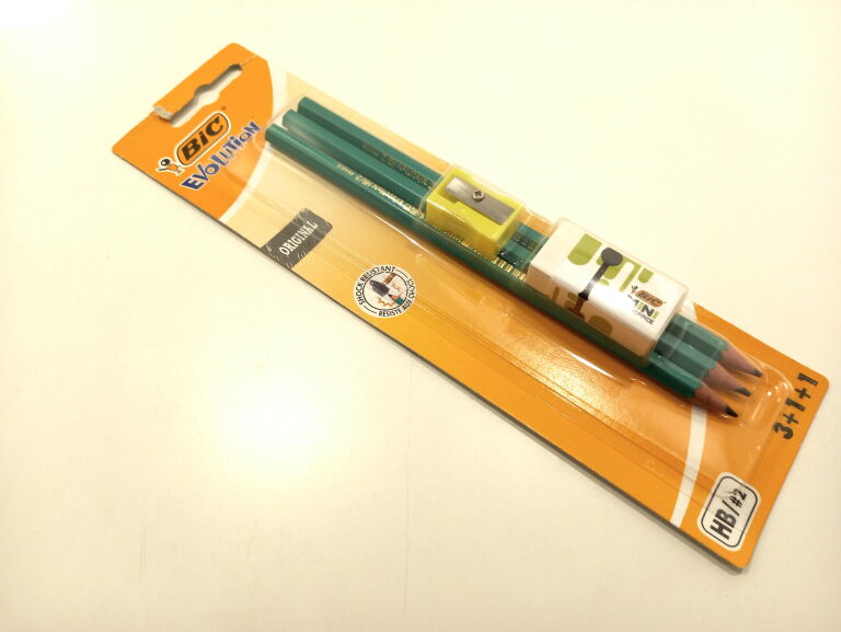 BIC OŁÓWKI EVOLUTION A3 650+GUM+TEMP