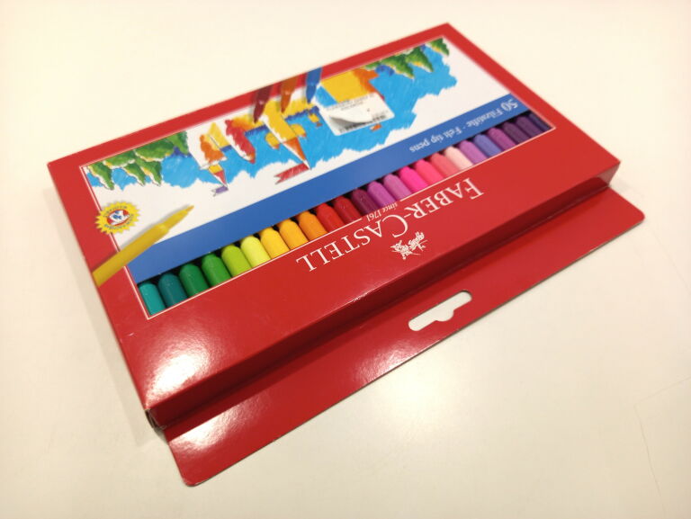 FLAMASTRY ZAMEK 50 KOLORÓW - FABER-CASTELL